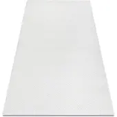 Rugsx Matta CASABLANCA PLUS kräm Enfärgad, ögla 100x200 cm