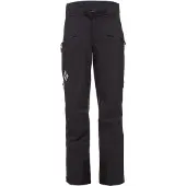 Black Diamond - Skidbyxor dam - W Recon Stretch Ski Pants Black för Unisex - Storlek L - Svart