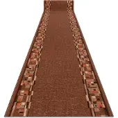 Rugsx Löpare anti-halk BOMBAY brun 67cm 67x490 cm
