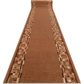 Rugsx Löpare anti-halk BOMBAY mörk beige 100cm 100x440 cm