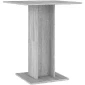 vidaXL Cafébord sonoma 60x60x75 cm konstruerat trä