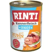 Rinti Kennerfleish Junior Chicken 400 g med kyckling för valpar