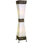 WORU Design golvlampa Adrian, Svart, Vardagsrum / matsal, Metall, Design, Golvlampa