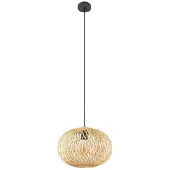 LINDBY Taklampa , Solvira, dimbara, Trä, Vardagsrum, Bambu, Boho