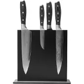 Charlotte Tilbury Eden Classic Damast 2030-S09, 5-piece knife set with magnetic knife block