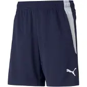 Puma Sportbyxa 'Team Liga' marinblå / vit