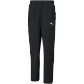 Puma Sportbyxa 'Team Rise' svart / vit