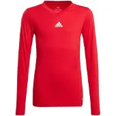 Adidas Funktionstopp 'Team Base' eldröd / vit