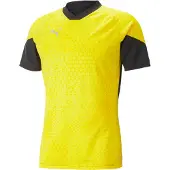 Puma Tränings T-Shirt teamCUP - Gul/Svart, storlek Large