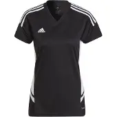Adidas Condivo 22 Tränings T-Shirt - Svart/Vit Dam, storlek Medium