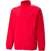 Puma Träningsjacka 'TeamLiga' röd / vit