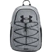 Under Armour Unisex-Vuxen Hustle Sportryggsck Pitch Gr Medium Heather (012)/Svart En storlek passar alla