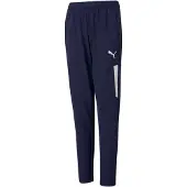 Puma Sportbyxa 'TeamLIGA Pro' mörkblå / vit