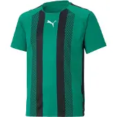 Puma teamLIGA Striped Jersey - Grön/Svart - Barn, storlek 152 cm