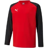 Puma Funktionstopp 'TeamLiga' röd / svart / vit