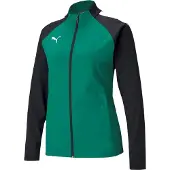 Puma Träningsjacka 'Team Liga' grön / svart / vit