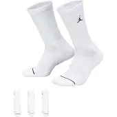 Jordan 3-Pack Strumpor, vit