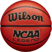 Wilson NCAA Legend, 74,9 cm, Svart, Orange, Läder, Inomhus & utomhus, Hankoppling, 1 styck