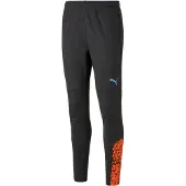 Puma Träningsbyxor IndividualCUP - Svart/Orange, storlek Medium