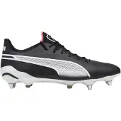 Puma King Ultimate SG Breakthrough - Svart/Vit/Eldorkidé - Soft Ground (SG), storlek 40