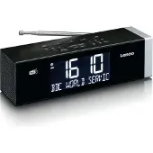 Lenco DAB+ FM-klockradio med Bluetooth