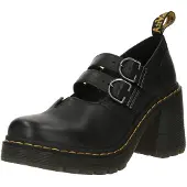 Dr. Martens Pumps med hög framdel 'Eviee' guldgul / svart
