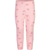 Happy girls Leggings lila / rosa / vit