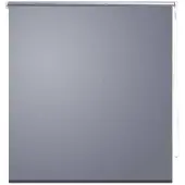 vidaXL Grå mörkläggningsgardin 100 x 175 cm
