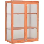 vidaXL Träväxthus 75x47x109 cm 170646