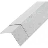 vidaXL Ytterhörnlist 5 st aluminium 170 cm silver