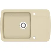 vidaXL Diskho granit enkel beige