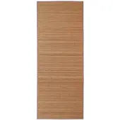 vidaXL Bambumatta, 120 X 180 Cm, Rektangulär, Brun