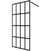 vidaXL Duschvägg till duschkabin härdat klart glas 100x195 cm
