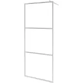 vidaXL Duschvägg med klart ESG-glas 80x195 cm