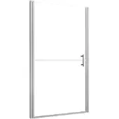 vidaXL Duschdörr härdat glas frostat 81x195 cm