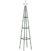 vidaXL Växtstöd 2 st mörkgrön 35x35x195 cm järn