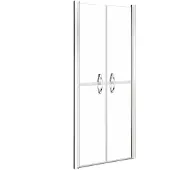 vidaXL Duschdörr klar ESG 81x190 cm