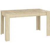 vidaXL Matbord, Sonoma Ek, 140x74,5x76 cm