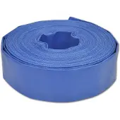vidaXL Platt slang 50 m 1.5" PVC