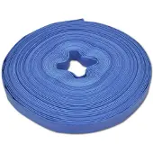 vidaXL Platt slang 100 m 1" PVC