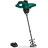 Vonroc Färg / cementblandare 20V - 2.0Ah | Inkl. Batteri och snabbladdare