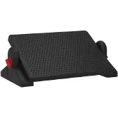 vidaXL Fotstöd svart 50x30,5x17 cm