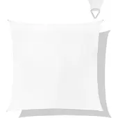 Vonroc Solsegel kvadrat – Premium – 360x360cm | Vit