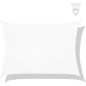 Vonroc Solsegel Rektangel – Premium – 400x300cm | Vit