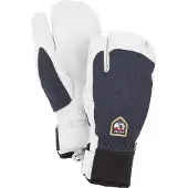 Hestra Army Leather Patrol 3-finger Skidhandskar, Marin