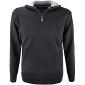 Kama Björn Merino Sweater, Herr, Svart