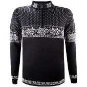 Kama Thor Merino Sweater, Herr, Svart