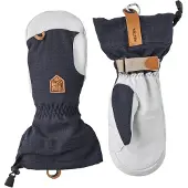 Hestra Army Leather Patrol Gauntlet, Vantar, Navy