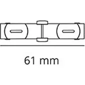 SG ARMATUREN A/S SG ARMATUR ZIP 230V RAKT STYCKE VIT