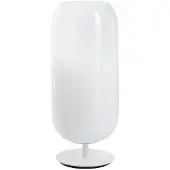 Artemide Bordslampa , Gople Mini, Vit, Vardagsrum, Glas, Design